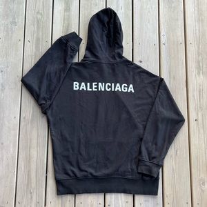 Authentic Balenciaga Hoodie Size: Medium